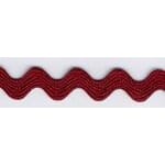 zig zag bånd - burgunder-