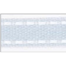 Lys blått bånd med to hvite sømmer