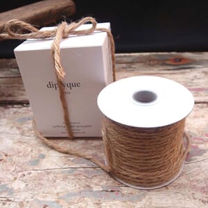 Burlap jute rope twine 3,5 mm natural
