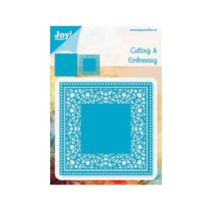 Cut & emboss dies, Square.