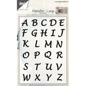 Clearstamp - Alphabet Uppercase