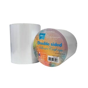 Dubblesided adhesive craft tape, 15 cm x 15 m