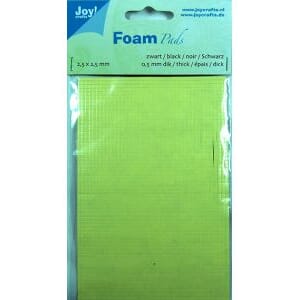 Foam Pads 0,5 mm/2,5mm.blok ZWART