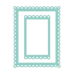 Kaisercraft - decorative die rectangle fancy frames