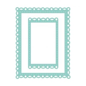 Kaisercraft - decorative die rectangle fancy frames