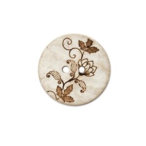 Knapp 22mm Blomst 1708