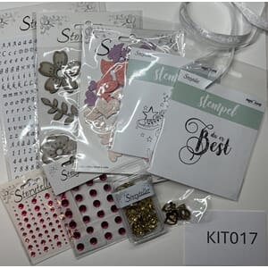 Hobbylagerets kit - Storytellerpynt konfirmasjon 4