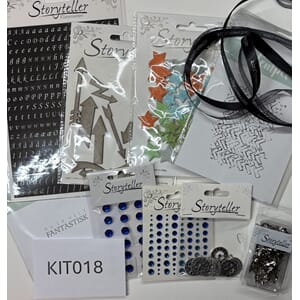 Hobbylagerets kit - Storytellerpynt konfirmasjon 5, gutt