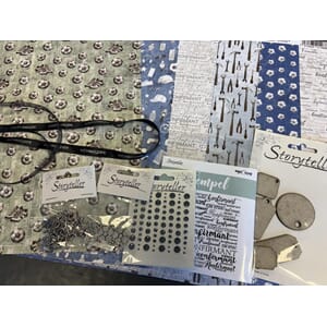 Hobbylagerets kit - Papirdesign Ungdomstid - gutt