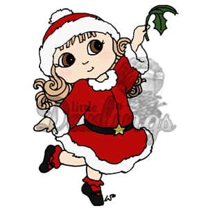 Rubber Stamp - Misteltoe Cutie - UTGÅR