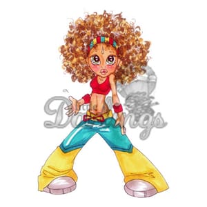 Rubber Stamp - Jennifer - UTGÅR