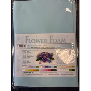 Light blue 1 Flower foam sheet A4 0.8mm.