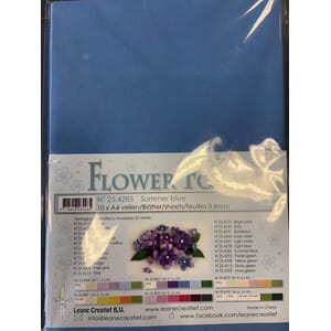 Summer blue 1 Flower foam sheet A4 0.8mm.