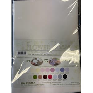 1 Flower foam sheet A4 0.8mm. Antique white