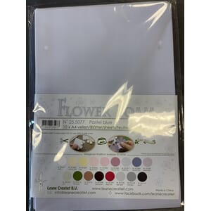 1 Flower foam sheet A4 0.8mm. Pastel blue