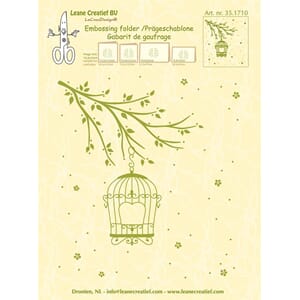Embossing folder Birdcage 14.4x16cm