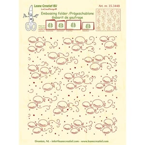 Embossing folder background Balloons 14.4x16cm