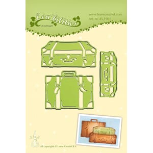 Leabilitie Suitcases cut and embossing die