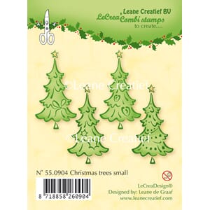 Clear stamp Christmas trees small