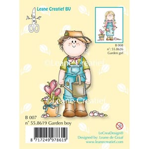 Clear stamp Bambini rose boy-  -