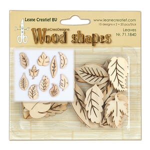 Wood shapes Leaves