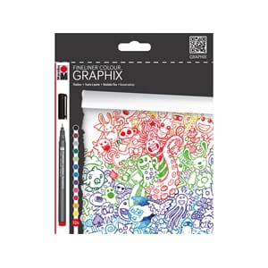 Marabu Graphix Fineliner - Colour Doodle Supreme