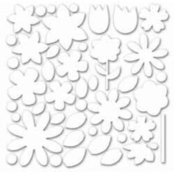 Floral Delight Blank Chipboard