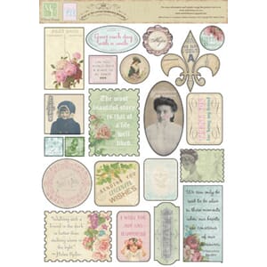Cest la vie stickers-vintage