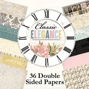 Classic Elegance 6x6 Pad 36 Dbl sided Sheets