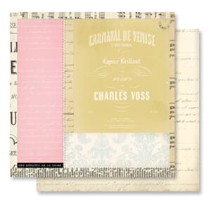 A Night at the Theater Dbl sided 12x12 pk25