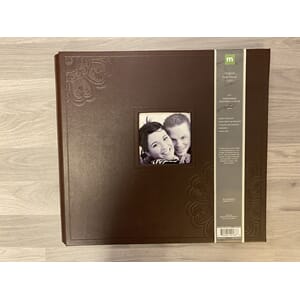 Album 12 x 12 leather embossed, Brown