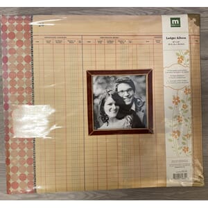 12x12 3Ring Printed Ledger