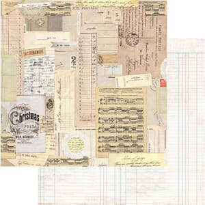 All Is Bright Collage Paper