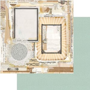 All Is Bright Ephemera Frames Paper