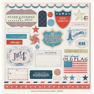 American made Accessory Sheet