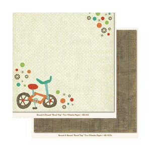 Road Trip Two-Wheeler Paper