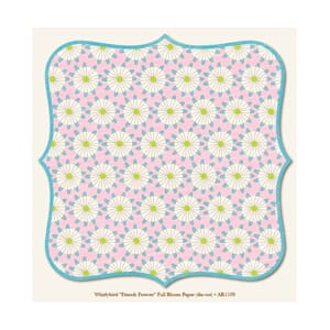 Friends Forever Full Bloom Paper (die-cut)