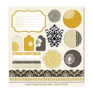 Andrea Victoria Accessory Sheet