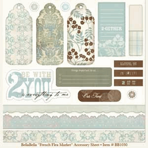 Bella bella- French Flea Market Accessory Sheet