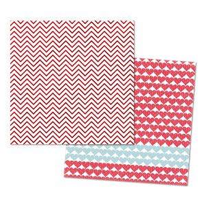 Chevron Foiled Paper, 12x12,