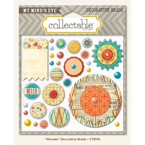 Collectable Wonder Decorative Brads