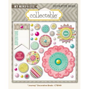 Collectable Journey Decorative Brads