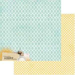 Follow Your Heart Be Amazing Be Adored 12x12 Paper