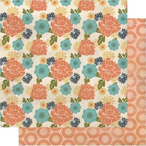 Indie Chic Measure Peony Paper