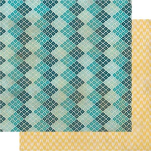 Indie Chic Boy Checker Paper