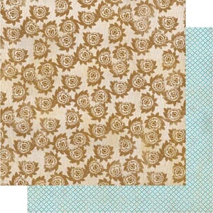 Indie Chic Memories Rose Patch Paper