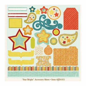 Just Dreamy Star Bright Accessory sheet