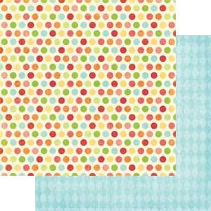 My Girl Polka Dot with the Lot / Blue Argyle Pape