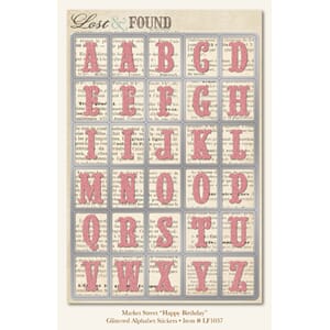 Lost and Found Market Street Happy Birthday Glitt