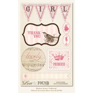 Lost and Found Madison Avenue Girlfriends Glitter